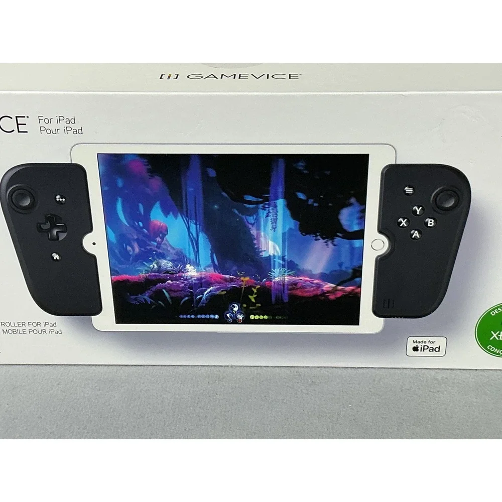 Gamevice Controller for iPad Xbox Mobile Gaming Black Lightning 5th-9th Gen NEW